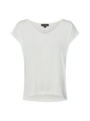 Franco Callegari Koszulka Kobiety wiskoza biały, XL. Białe t-shirty damskie Franco Callegari, xl, bez wzorów, z dżerseju, bez kołnierzyka. Za 119.95 zł.