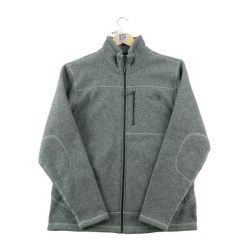 Second life - Kurtka polarowa męska NF0A3LH7 szara - Jak nowy. Szare kurtki męskie The North Face, m, bez wzorów, z materiału, outdoorowe. Za 212.96 zł.