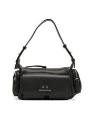 Armani Exchange Torebka XW000405 AF12589 UC001 Czarny. Czarne torebki do ręki damskie Armani Exchange, bez wzorów, ze skóry, bez dodatków. Za 629.99 zł.