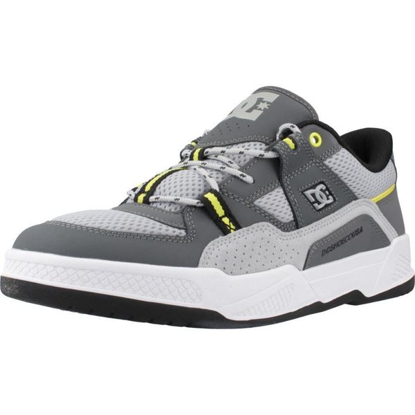 Buty DC CONSTRUCT Szary. Szare trampki męskie DC Shoes, trekkingowe. Za 291.99 zł.