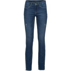 Dżinsy Super Skinny z ćwiekami bonprix niebieski "stone”. Jeansy damskie marki bonprix. Za 79.99 zł.
