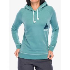 Bluza z kapturem damska Edelrid Tecu Hoody. Zielone bluzy damskie EDELRID, bez wzorów, z kapturem. Za 281.99 zł.