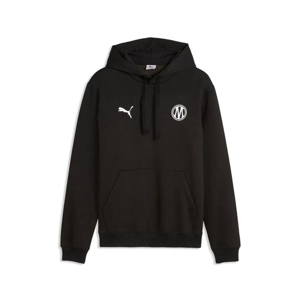 Bluza z kapturem OM 2026/27. Czarne bluzy męskie Puma, l, bez wzorów, z materiału, z kapturem. Za 289.00 zł.