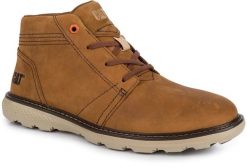 Męskie buty trekkingowe wysokie skóra trapery CATERPILLAR TREY 2.0. Brązowe trekkingi męskie Caterpillar, trekkingowe. Za 249.00 zł.