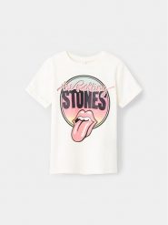 NAME IT T-Shirt Maxa 13227641 Biały Regular Fit. Białe t-shirty i topy dla dziewczynek Name it, bez wzorów, z bawełny, bez ramiączek. Za 109.99 zł.