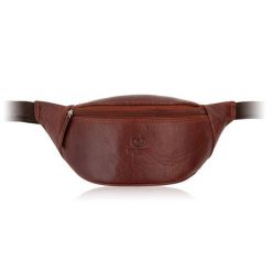 Męska nerka skórzana koniakowa saszetka na pas Paolo Peruzzi T-89-CG. Szare saszetki męskie z jeansu, eleganckie. Za 149.00 zł.
