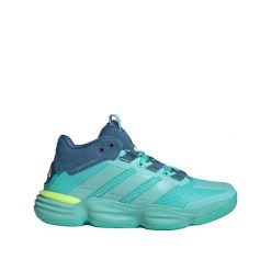 Buty sportowe adidas Stabil 16 Indoor Kobieta Niebieskie. Niebieskie obuwie sportowe damskie Adidas, bez wzorów, z materiału, do koszykówki. Za 445.40 zł.