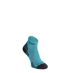 Skarpety turystyczne damskie Bridgedale Hike Lightweight Performance Ankle. Niebieskie skarpety damskie Bridgedale, bez wzorów. Za 97.89 zł.