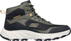 Skechers Buty męskie Skechers Hillcrest 2.0 oliwkowo-czarne 237804 OLBK 46. Czarne buty sportowe męskie Skechers, bez zapięcia. Za 388.89 zł.