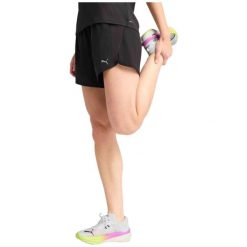 Spodenki do biegania damskie PUMA Run Velocity 5". Czarne szorty sportowe damskie Puma, bez wzorów, sportowe, do biegania. Za 129.99 zł.