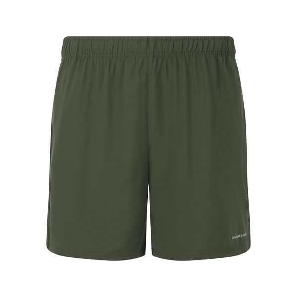 Szorty Endurance Kroser. Zielone krótkie spodenki sportowe męskie Endurance, bez wzorów, do biegania. Za 154.50 zł.