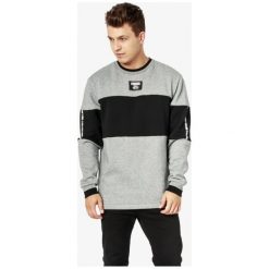 Puma Bluza Rebel Block Crew Fl , szary, rozmiar XL. Szare bluzy męskie Puma, m, bez wzorów, z bawełny, bez kaptura. W wyprzedaży za 129.99 zł.