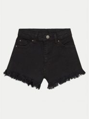 Coccodrillo Szorty jeansowe WC4123201JCG Czarny Regular Fit. Czarne spodenki dla dziewczynek COCCODRILLO, bez wzorów, z bawełny. Za 89.99 zł.