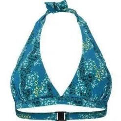 Damski top do kostiumu kąpielowego Cruz Pozzuoli. Niebieskie topy damskie CRUZ, s, bez wzorów, bez kołnierzyka, bez ramiączek. Za 166.00 zł.