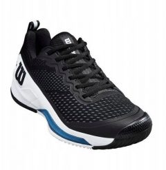 Wilson WILSON tenisowy obuwie męskie RUSH PRO 4.5 Black/White WRS333150E115 (0097512805407). Białe buty sportowe męskie Wilson, bez zapięcia, tenisowe. Za 452.12 zł.