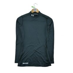 Second life - Under Armour koszulka męska z długim rękawem - Stan bardzo dobry. Czarne koszulki sportowe męskie Under Armour, l, bez wzorów, z materiału, bez kołnierzyka, bez ramiączek, na fitness i siłownię. Za 85.16 zł.