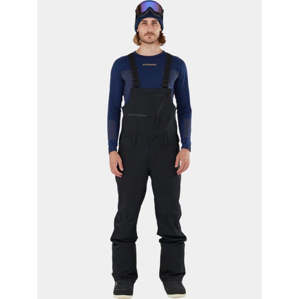 Spodnie Fundango Benton ECO 3Ls. Czarne spodnie materiałowe męskie Fundango, l, bez wzorów. W wyprzedaży za 499.00 zł.