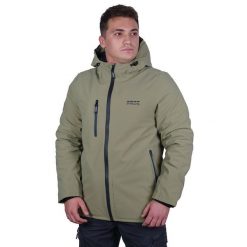 Kurtka WINTER+ 10000mm PROS SPORT model 705. Czarne kurtki męskie Pros, na jesień, xl, bez wzorów, z materiału, sportowe, bez kaptura. Za 649.99 zł.