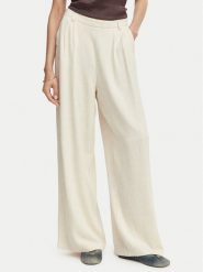 ONLY Spodnie materiałowe Lemmia 15370398 Beżowy Regular Fit. Brązowe spodnie materiałowe damskie Only, m, bez wzorów, z materiału. Za 169.99 zł.