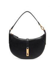 Polo Ralph Lauren Torebka 428871248002 Czarny. Czarne torebki do ręki damskie Polo Ralph Lauren, bez wzorów, ze skóry, bez dodatków. Za 1,779.00 zł.