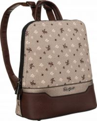 Plecak David Jones Elegancki Plecaczek Damski Ze Skóry Ekologicznej. Plecaki damskie David Jones, bez wzorów, ze skóry ekologicznej, eleganckie. Za 190.59 zł.
