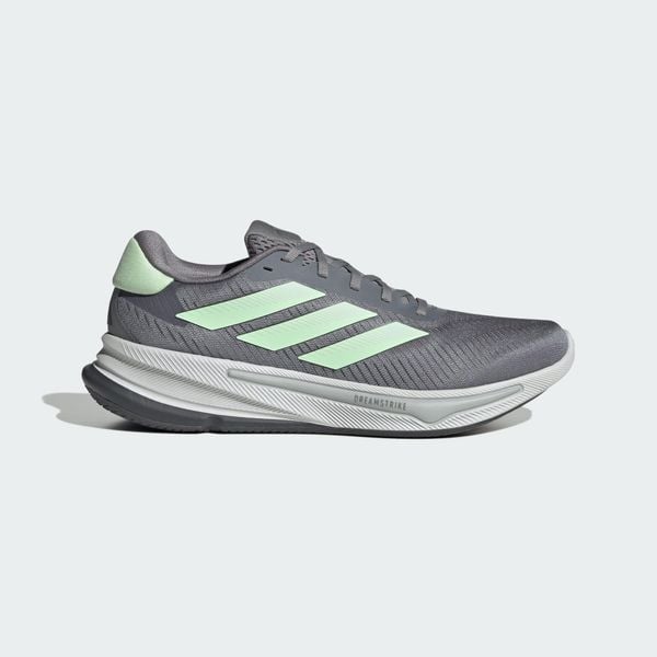Buty Supernova Ease. Szare buty sportowe męskie Adidas, bez zapięcia, do biegania. Za 399.00 zł.