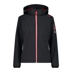 Kurtka damska turystyczna CMP 39A5006. Czarne kurtki damskie CMP, l, bez wzorów, bez kaptura, trekkingowe. W wyprzedaży za 331.60 zł.