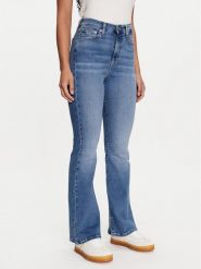 Tommy Jeans Jeansy Sylvia DW0DW19279 Niebieski Flare Fit. Niebieskie jeansy damskie Tommy Jeans. Za 229.99 zł.