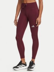 Adidas Legginsy Run Essentials Full Length Leggings KQ8195 Bordowy Slim Fit. Czerwone legginsy damskie Adidas, s, bez wzorów, z syntetyku. Za 219.99 zł.