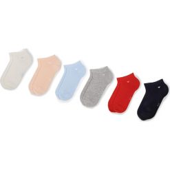 Zestaw 6 par niskich skarpet damskich TOM TAILOR - 9496 Col/Poppy Red 409. Skarpety damskie marki Tom Tailor. Za 59.00 zł.