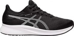 Buty damskie do biegania Asics Patriot 13 czarne 1012B312 001 37. Czarne obuwie sportowe damskie Asics, bez wzorów, do biegania. Za 278.36 zł.