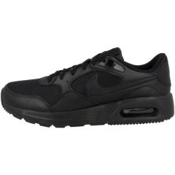 Buty do chodzenia męskie Nike Air Max SC. Czarne buty sportowe męskie Nike, z materiału, bez zapięcia, trekkingowe, nike air max. Za 499.00 zł.