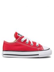 Converse Trampki Inf Chuck Taylor All Star Ox 7J236C Czerwony. Czerwone trampki i tenisówki dziewczęce Converse, bez wzorów, z materiału, bez zapięcia. Za 159.00 zł.