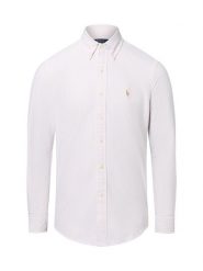 Polo Ralph Lauren koszula casualowa - Custom Fit Mężczyźni Slim Fit Bawełna beżowy|biały, XL. Białe koszule męskie Polo Ralph Lauren, m, bez wzorów, z bawełny, eleganckie, bez kołnierzyka, bez ramiączek. Za 479.95 zł.