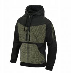 ROGUE Hoodie (FullZip) - Black / Desert Night Camo - XXL/Regular. Czarne bluzy męskie HELIKON, m, bez wzorów, bez kaptura. Za 484.12 zł.