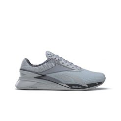 Buty Reebok Nano X3 z technologią Lift & Run. Czarne obuwie sportowe damskie Reebok, bez wzorów, z materiału, na fitness i siłownię. Za 495.60 zł.