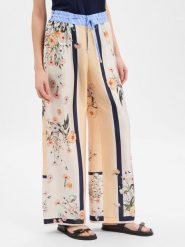 Liu Jo Collection spodnie materiałowe Kobiety żółty|wielokolorowy, 40. Żółte spodnie materiałowe damskie Liu Jo Collection, s, bez wzorów, z materiału. Za 549.95 zł.
