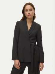 Vero Moda Marynarka Bestie 10333972 Szary Loose Fit. Szare żakiety damskie Vero Moda, bez wzorów, z syntetyku. Za 319.99 zł.
