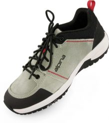 Skórzane buty trekkingowe unisex Alpina Opal Green. Zielone obuwie sportowe damskie Alpina, na lato. Za 291.99 zł.