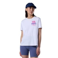 T-shirt damski Rossignol Waterfall. Białe koszulki sportowe damskie Rossignol, bez wzorów, bez kołnierzyka, bez ramiączek, trekkingowe. Za 275.50 zł.