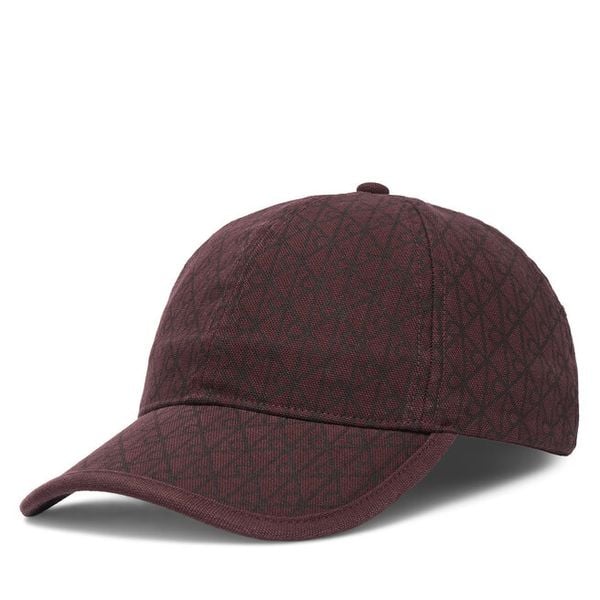 Czapka z daszkiem Calvin Klein. Czerwone czapki i kapelusze damskie Calvin Klein, bez wzorów. Za 170.99 zł.