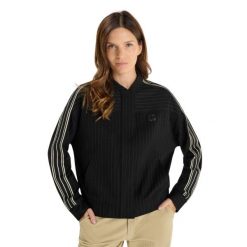 Kurtka damska Le Temps des cerises Olivia. Czarne kurtki damskie Le Temps Des Cerises, bez wzorów, bez kaptura. W wyprzedaży za 350.35 zł.