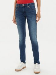 Wrangler Jeansy Spat 112357537 Niebieski Skinny Fit. Niebieskie jeansy damskie Wrangler. Za 329.99 zł.
