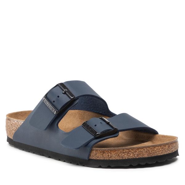 Klapki Birkenstock. Niebieskie klapki męskie Birkenstock. Za 351.99 zł.