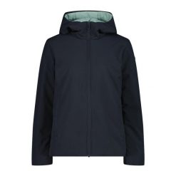 Kobieta odwracalna kurtka przeciwdeszczowa z kapturem na zamek CMP. Brązowe kurtki damskie CMP, bez wzorów, z kapturem, trekkingowe. W wyprzedaży za 527.70 zł.