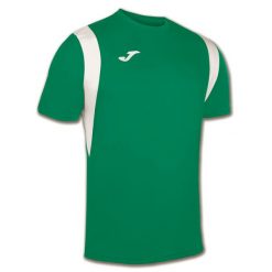 Koszulka do piłki nożnej dla chłopców Joma Dinamo z krótkim rękawem. Czarne t-shirty dla chłopców Joma, bez wzorów, z meshu, bez ramiączek. Za 157.00 zł.