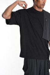 La Haine Inside Us T-Shirt | 3Z M1214 | Mężczyzna | Czarny. Czarne t-shirty męskie La Haine Inside Us, m, bez wzorów, z bawełny, bez kołnierzyka. W wyprzedaży za 349.00 zł.