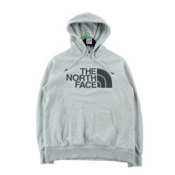 Bluza z kapturem damska The North Face Half Dome. Szare bluzy damskie The North Face, m, bez wzorów, z materiału, z kapturem. Za 127.76 zł.