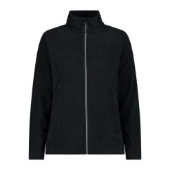 Bluza damska turystyczna CMP 34G6406. Czarne bluzy sportowe damskie CMP, xl, bez wzorów, bez kaptura, trekkingowe. Za 214.50 zł.
