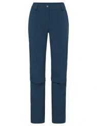Spodnie damskie Farley Stretch ZO Capri. Niebieskie spodnie materiałowe damskie Vaude, na jesień, s, bez wzorów, z materiału, narciarskie. Za 559.00 zł.